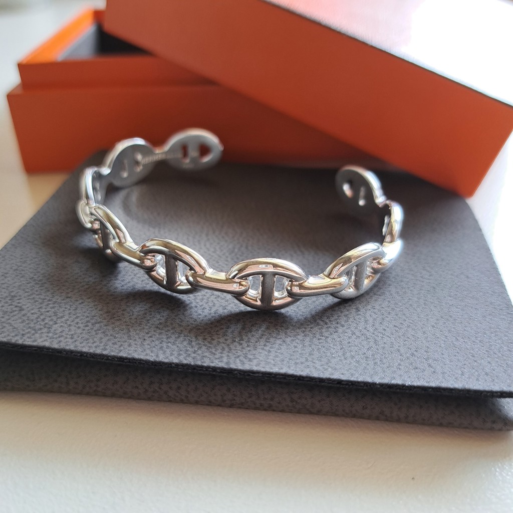 HERMES 大人気ブレスレット！在庫ありChaine d'ancre Enchainee 楽天市場】HERMES エルメス Chaine d'Ancre Enchainee