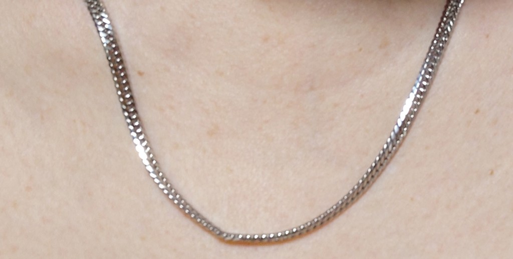 PT850 6面 ダブル 30g 50cm ネックレス プラチナ 造幣局刻印有り