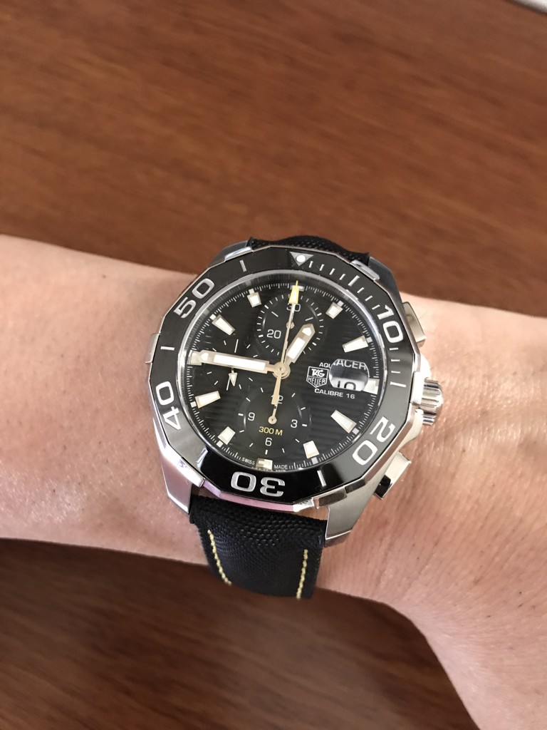 アクアレーサー クロノグラフ[CAY211A.FC6361] Aquaracer Chronograph