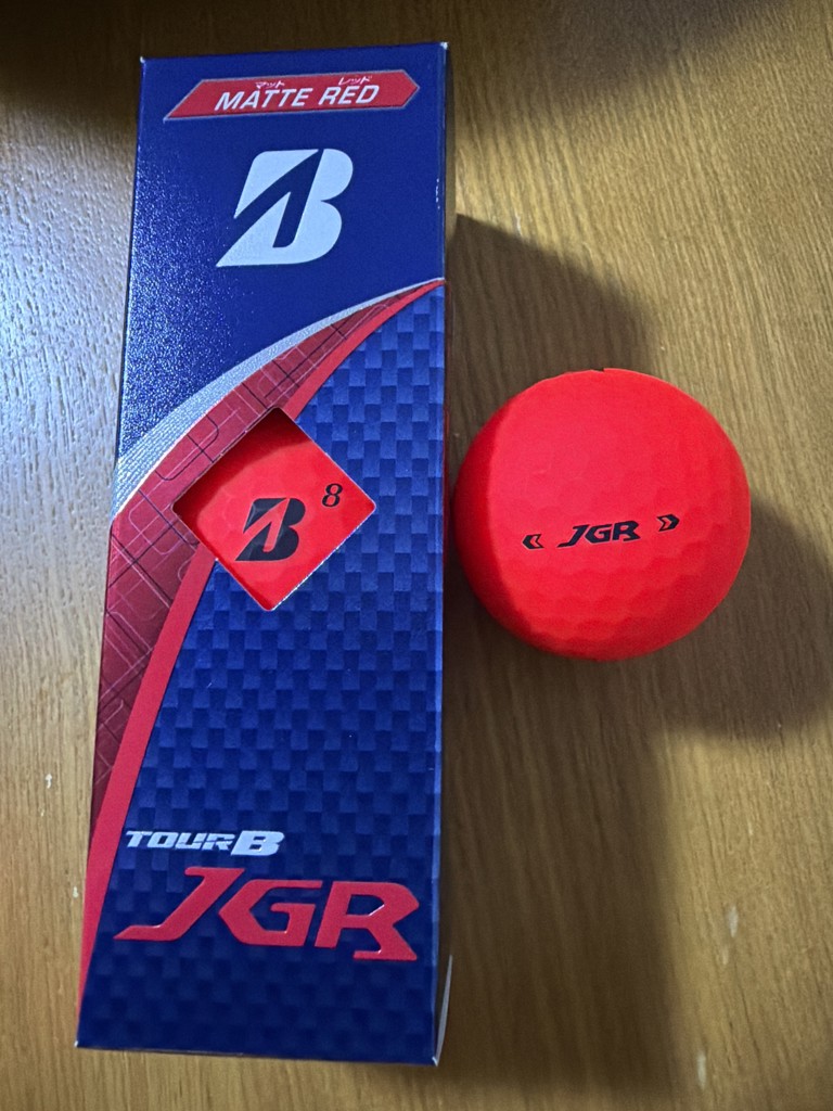 TOUR B JGR（マットレッド）[1ダース：12個](マットレッド): ボール