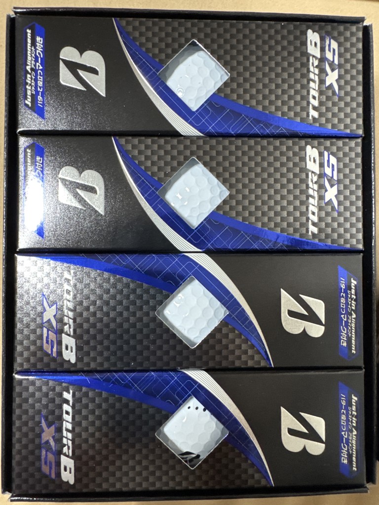 TOUR B XS Just-in Alignment（ホワイト） [1ダース：12個](ホワイト