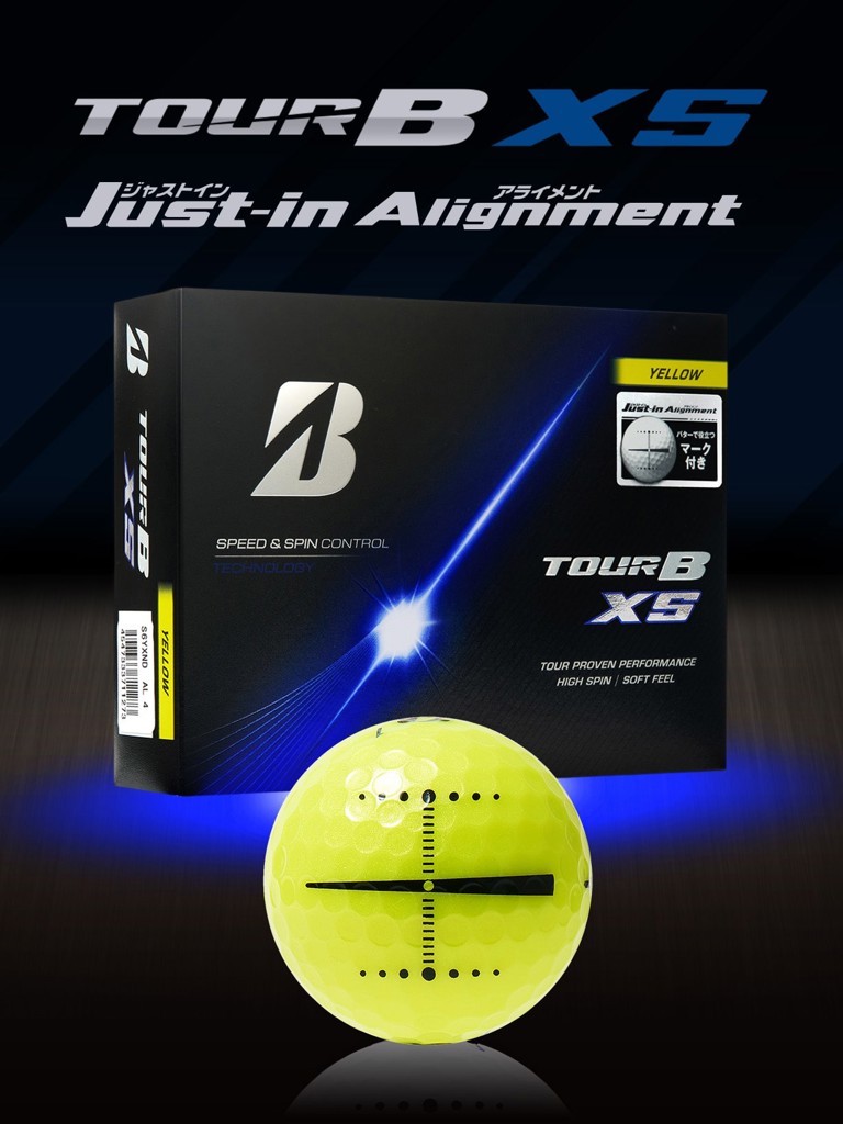 TOUR B XS Just-in Alignment YELLOW EDITION（イエロー） [1ダース