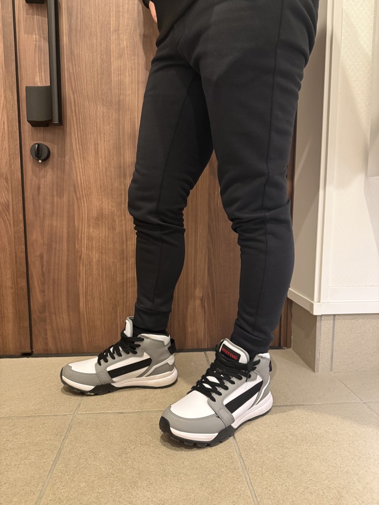 BRIEFING × BRIDGESTONE GOLF HIGH(25.0cm WG（白/グレー）): ギア