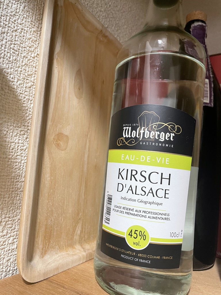 ヴォルフベルジェール / アルザス・キルシュ・オードヴィ45度 1L: 酒類