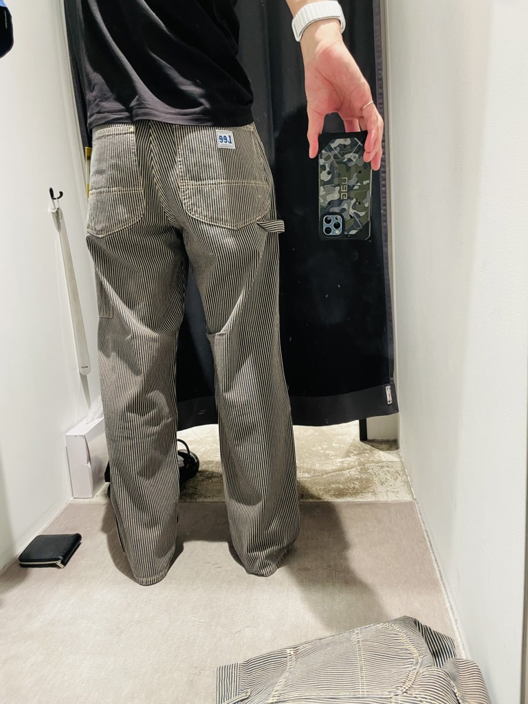 秋冬NEWカラー】【ユニセックス】DUNGAREES ワイドペインター