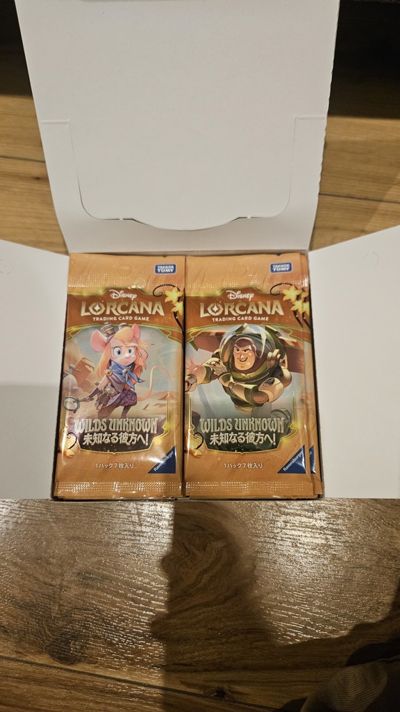 BOX販売】ディズニー・ロルカナ・TCG 日本語版 ブースターパック WILDS