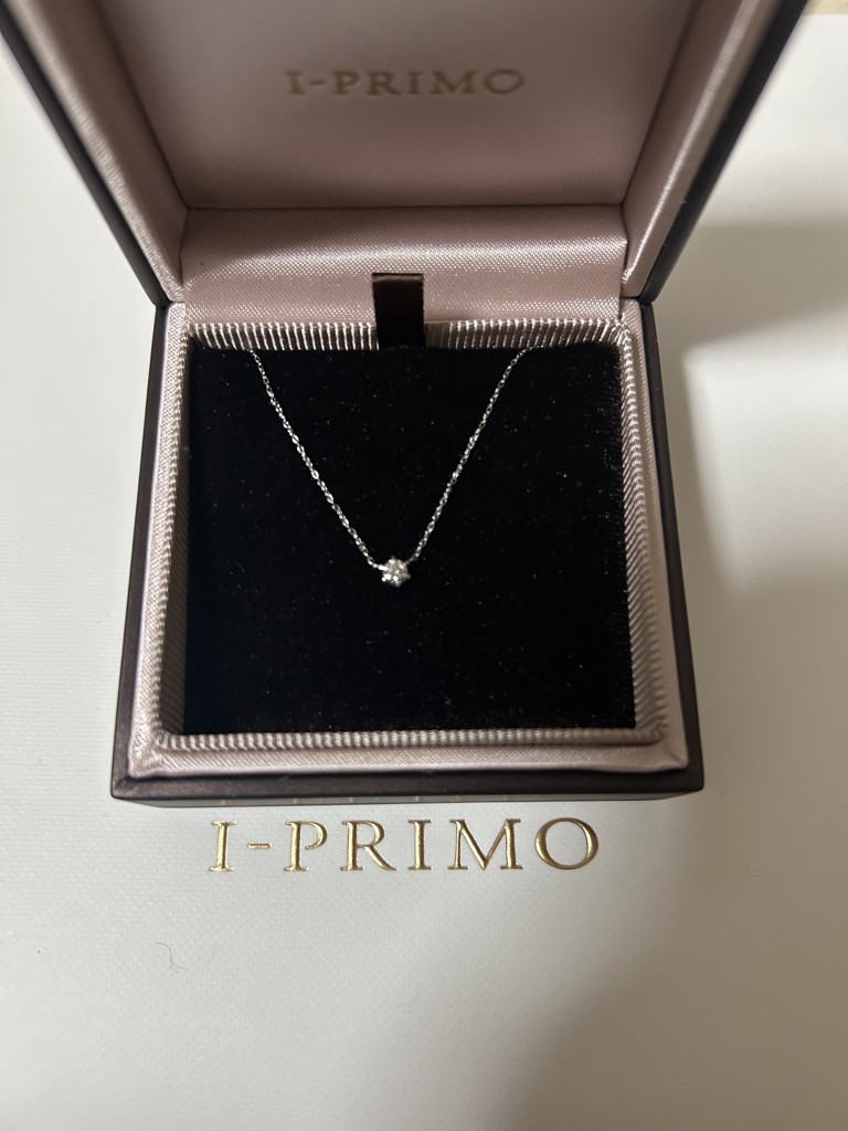 アイプリモ　iprimo ダイアモンドネックレス 楽天市場】I-PRIMO アイプリモ K10YG 一粒ダイヤ 1Pダイヤモンド