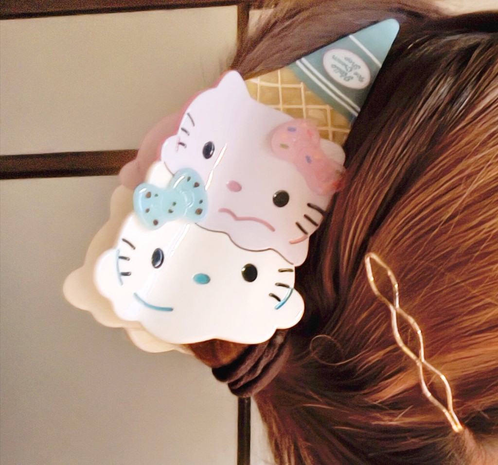 HELLO ICE CREAM SHOP 】ヘアバンスクリップ(アクセサリー) │sanrio 