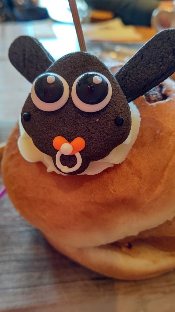 SUKALA】リブBigフラワープリントレギンス(XS・S・Lサイズ スモーク