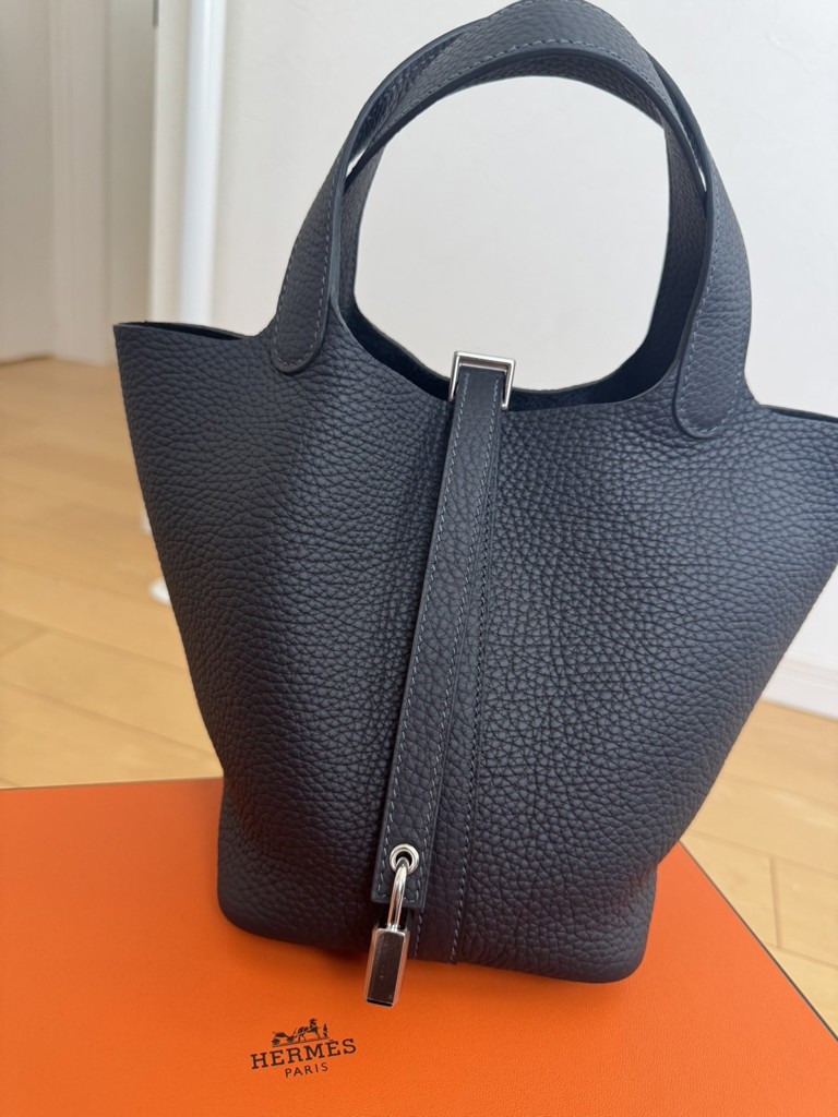 エルメス ピコタンロックPM キャバン ブラック 黒 H056289CK3Y