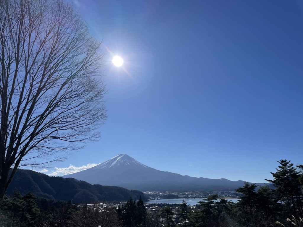 山登り始めます