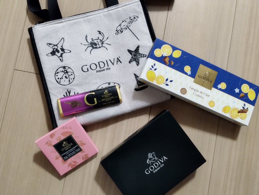 オンラインショップ限定】ゴディバ サマー スペシャルセットのレビュー