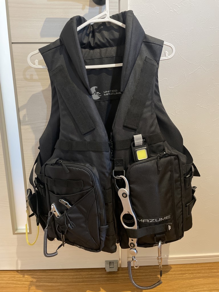 マズメ mazume コアライフジャケット フリー ブラック MZLJ-771 - 釣具