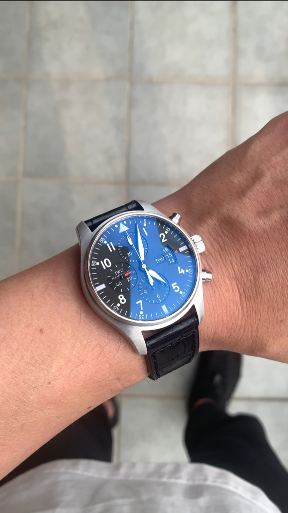 IWC パイロットウォッチ マーク XX IW328206 グリーン メンズ