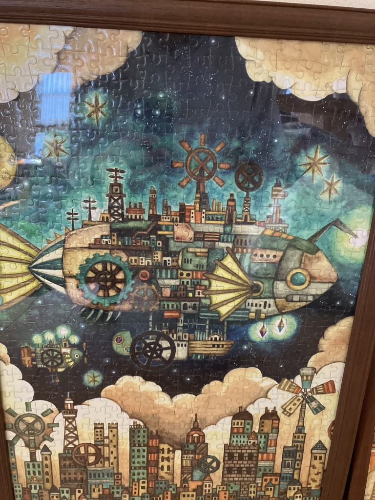 EPO-71-991s 西村典子 Art Puzzle Collection 空想の街 機械仕掛けの空