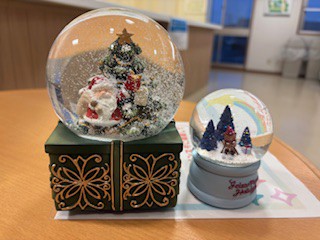 スノードームスタンド グリーンボックス