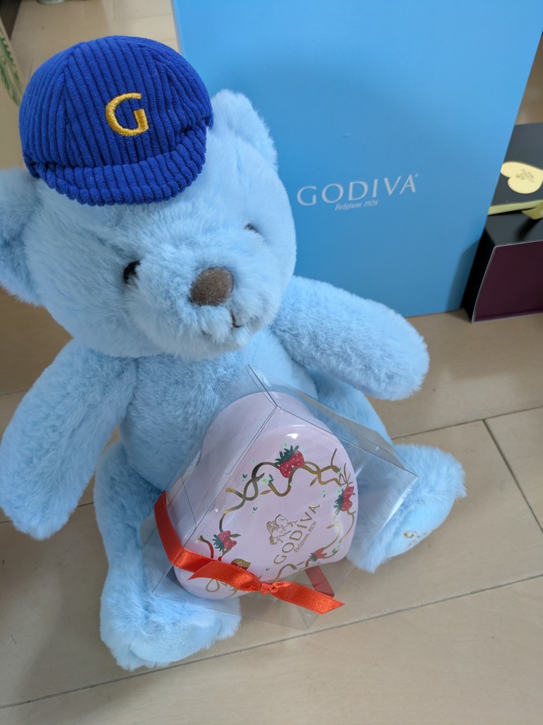 オンラインショップ限定】ゴディバ 早春のベルギー ベア＆G